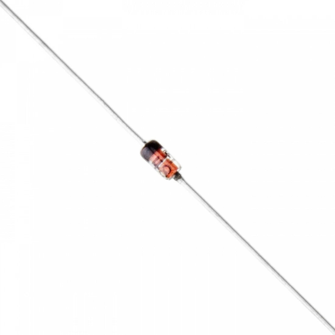 1N4148 Diode | High-Speed Switching Diode - 100V Small-Signal Silicon Diode, DO-35 Through-Hole
