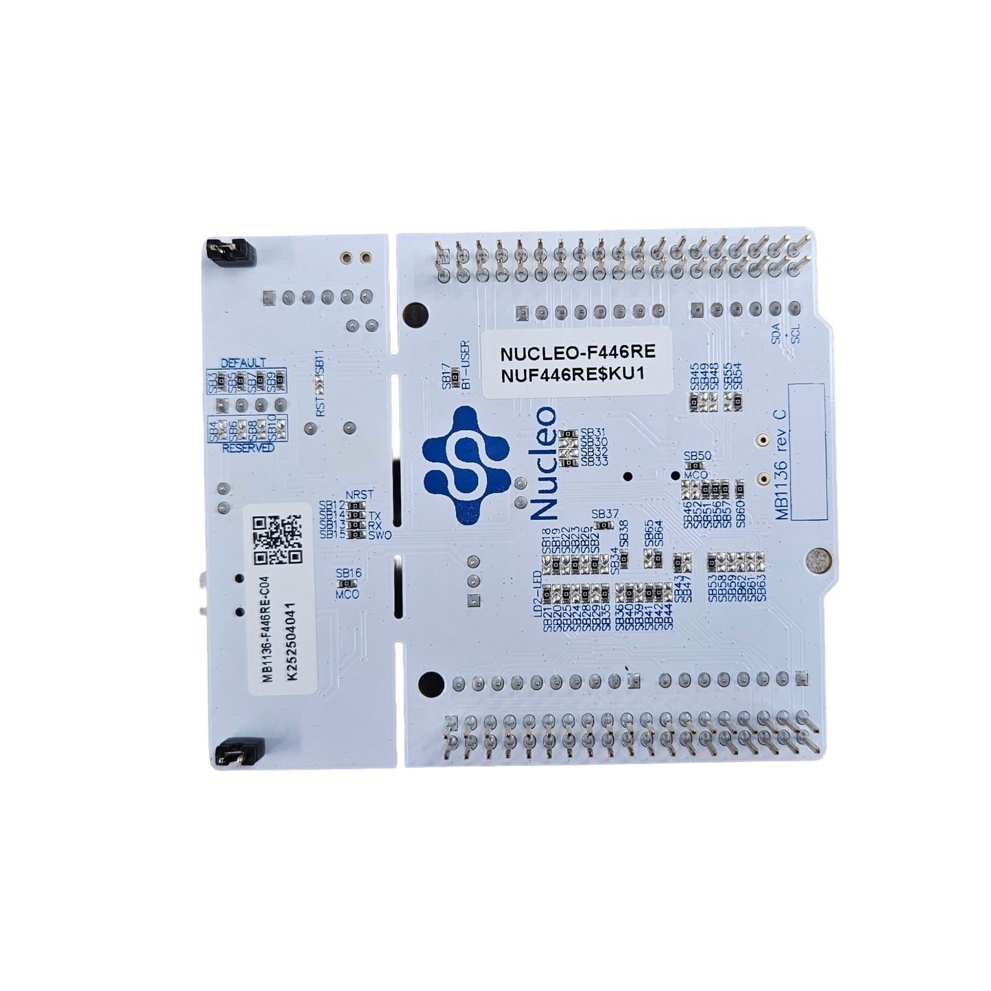 STM32 Nucleo-F446RE Development Board – Nucleo-64 Board with STM32F446RE MCU, Arduino Uno V3 & ST Morpho Headers