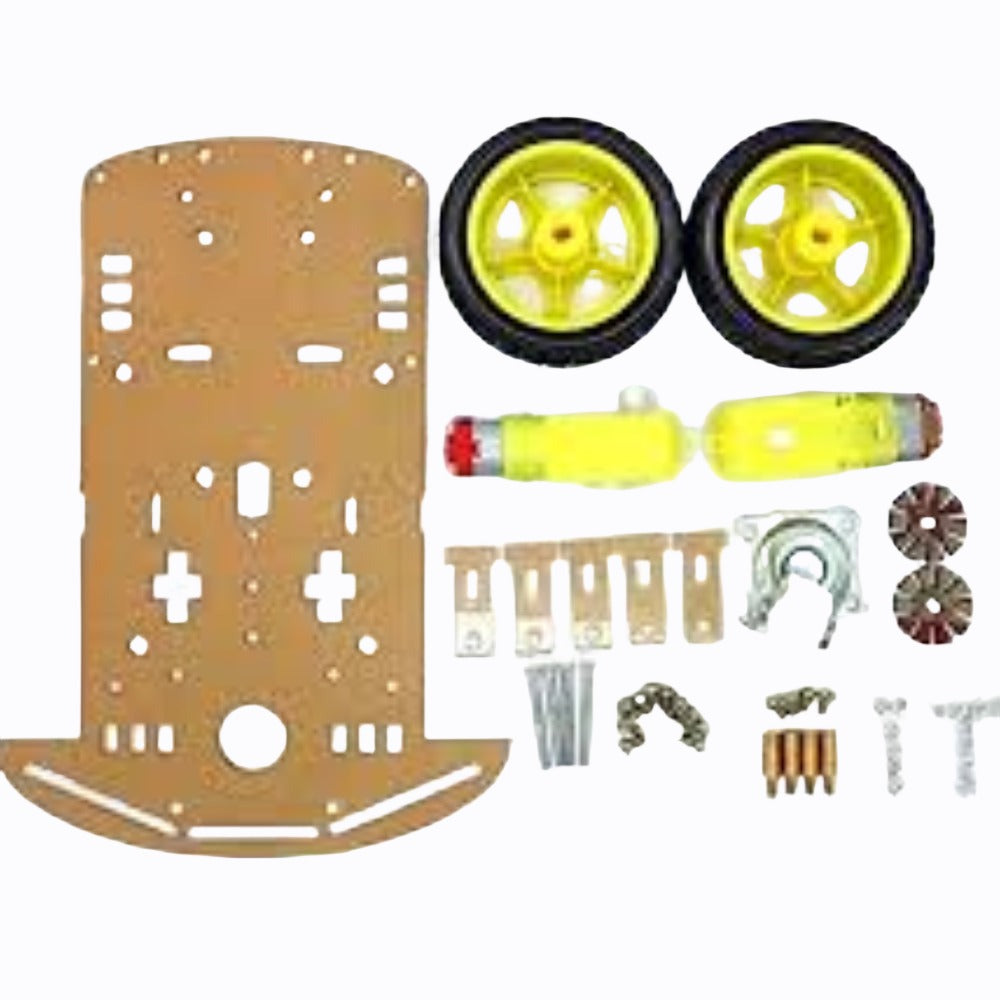 2-wheel chassis kit for building mobile robots