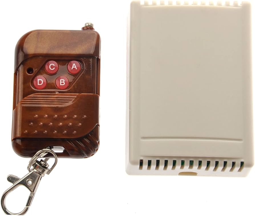 12V 4-channel RF module with relay output