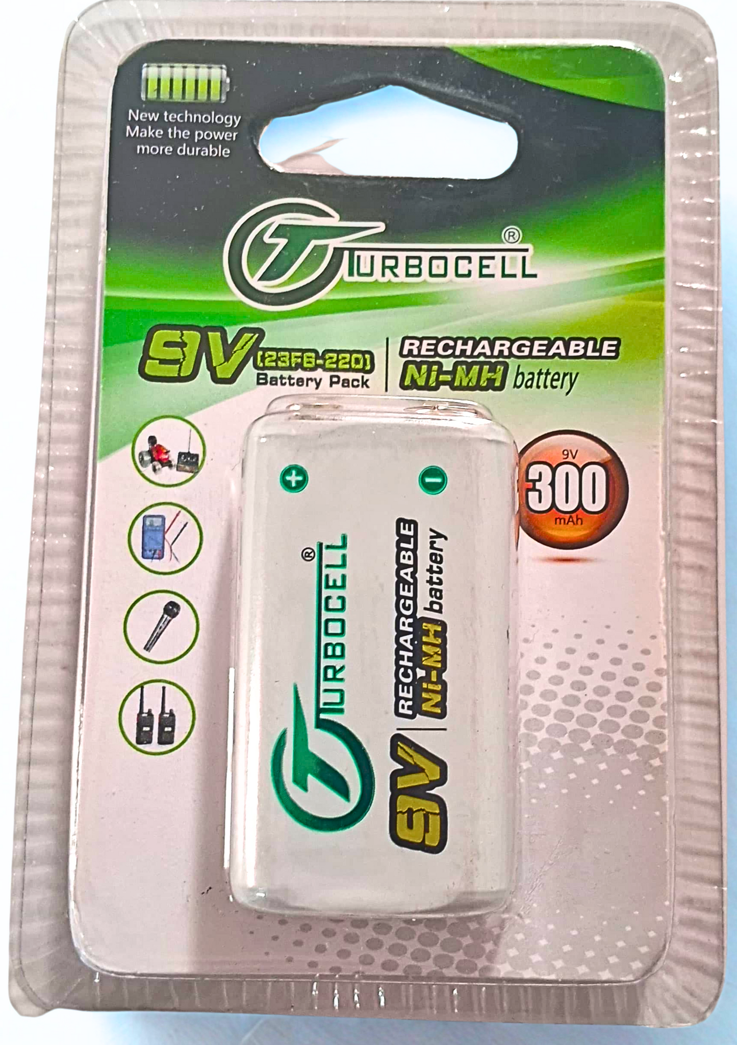 9V Rechargeable Battery