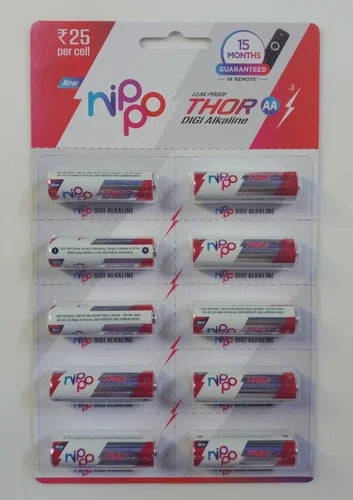 Nippo THOR AA Battery – 1.5V primary battery cell