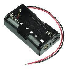 AA 2 cell battery holder for electronic projects