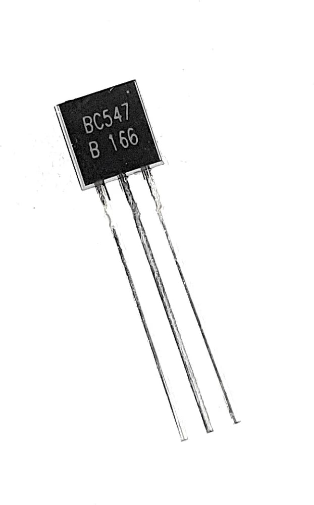 BC547 NPN transistor for audio and switching applications