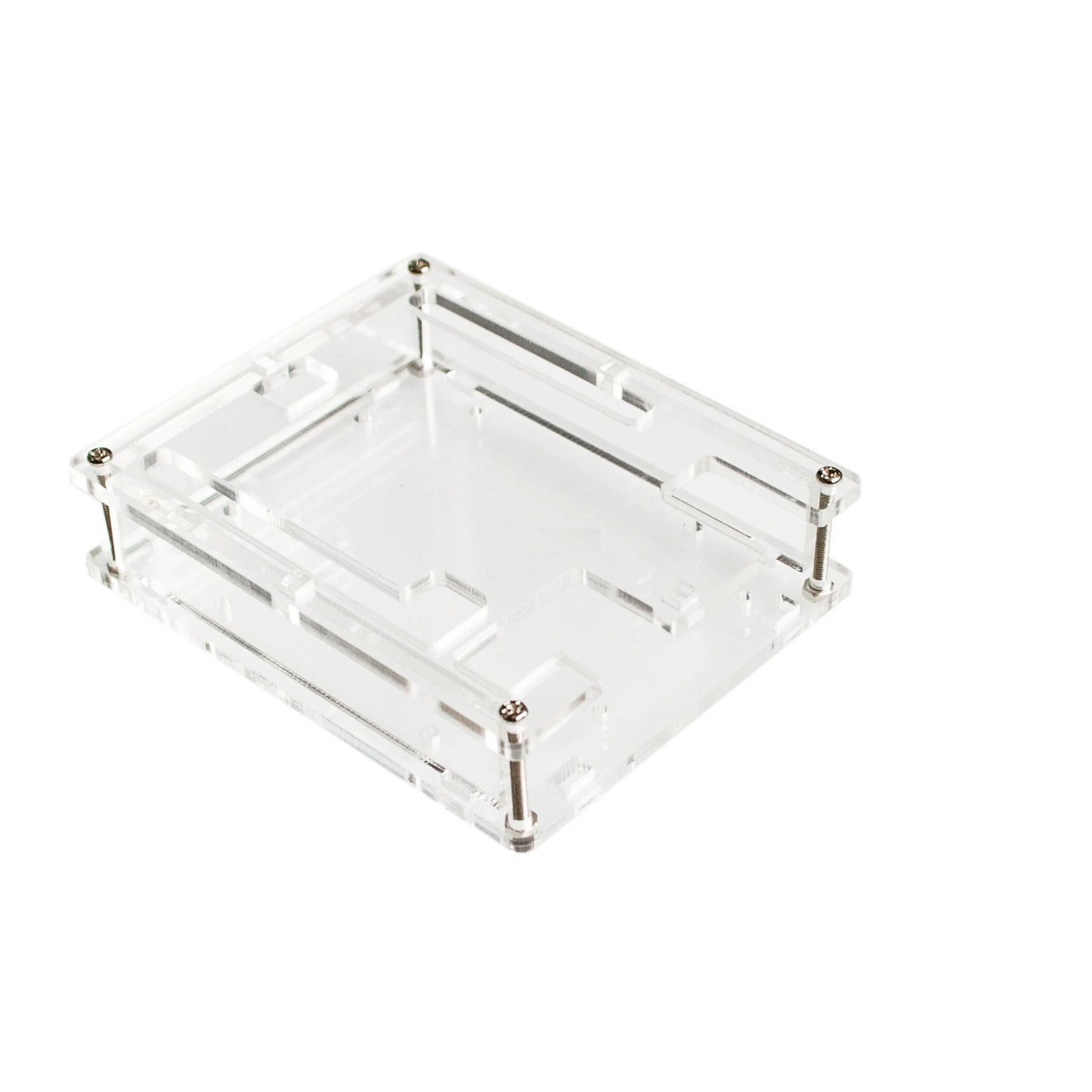 Transparent acrylic protective case for Arduino Uno R3 board