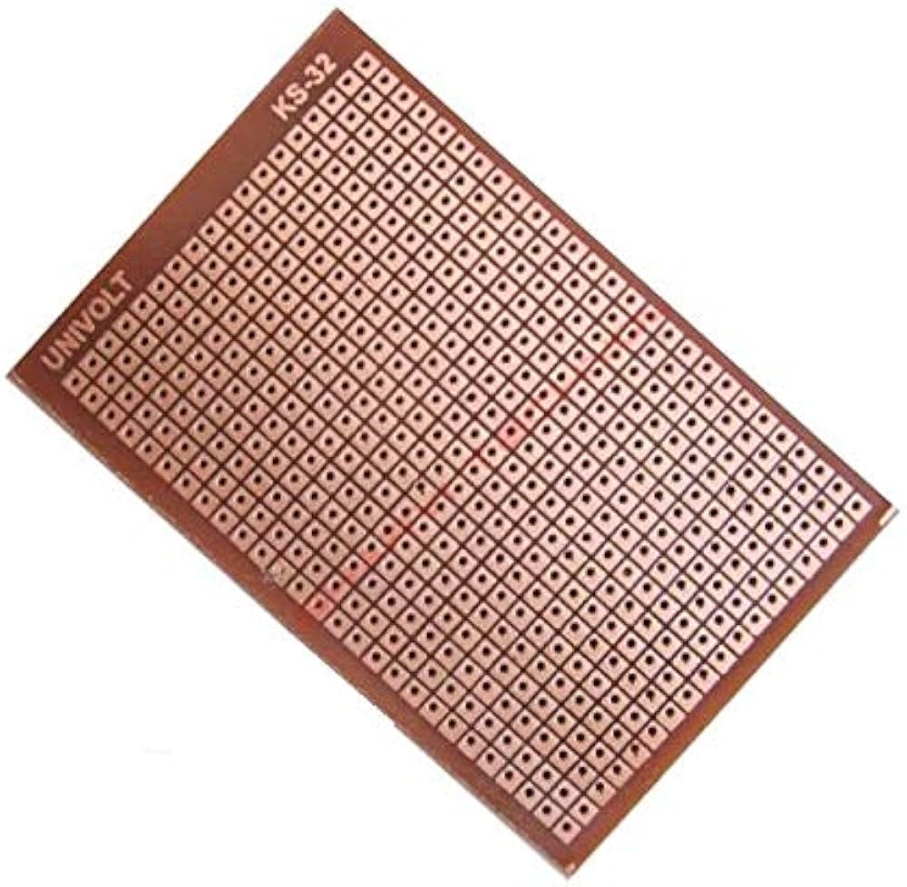 4x4 inch dot board for prototyping