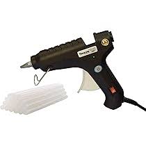 40W hot melt glue gun with trigger and nozzle for crafts, DIY, and electronics repair