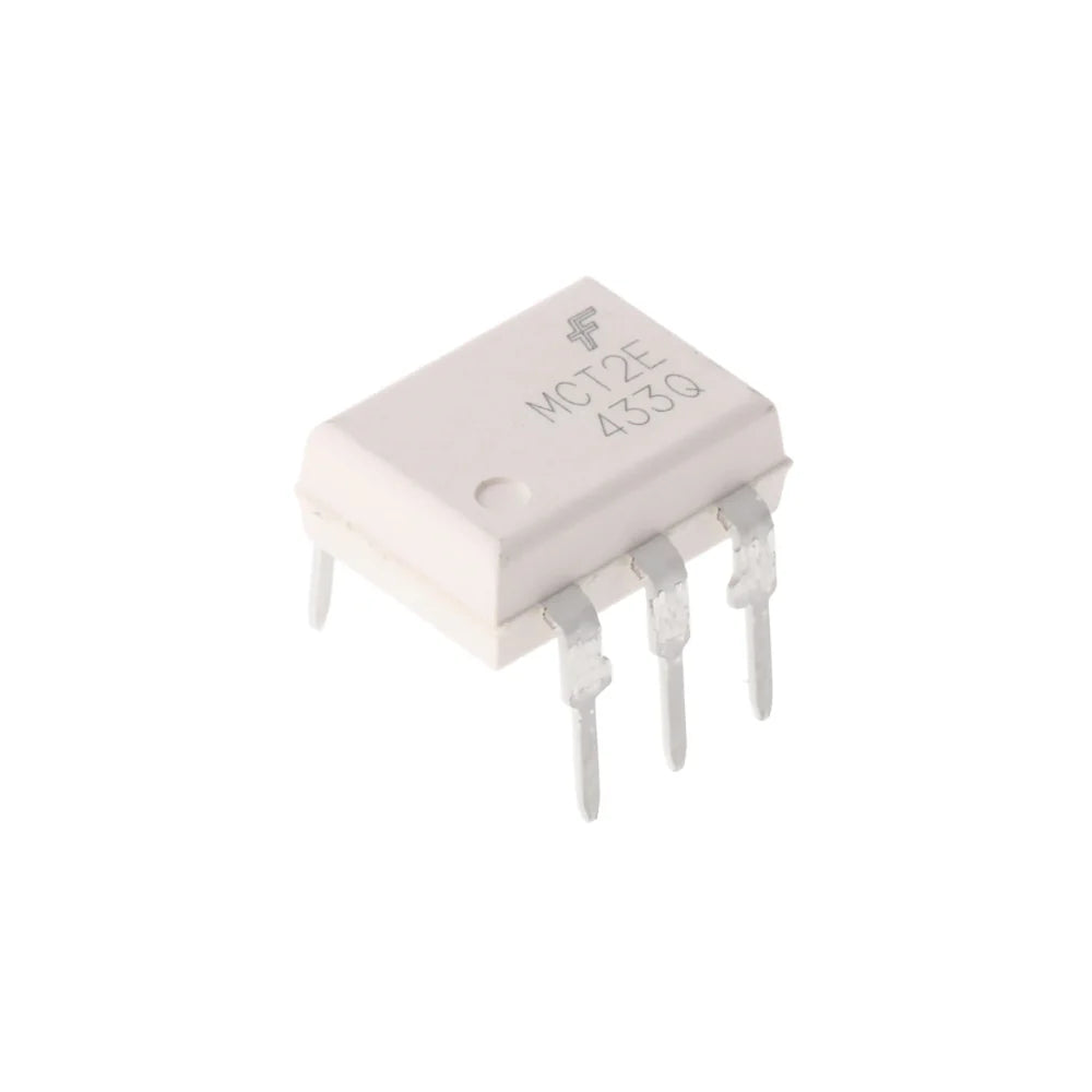 MCT2E optocoupler for electrical signal isolation in circuits