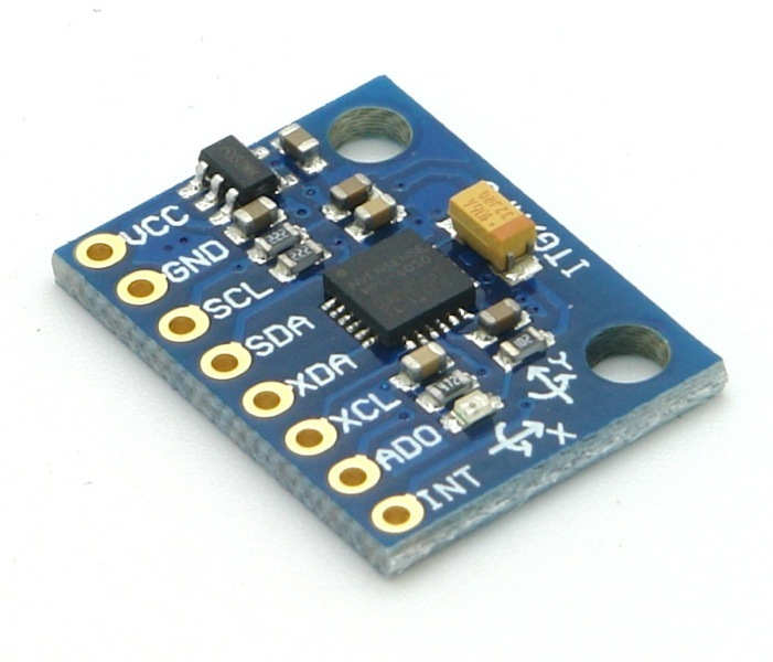 MPU6050 accelerometer and gyroscope combo module