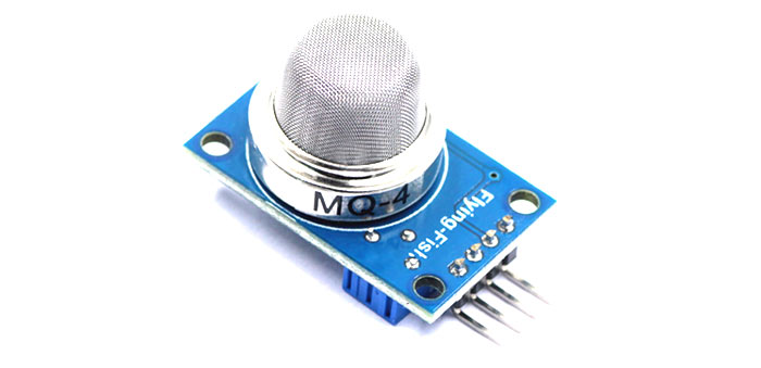 MQ-4 methane gas sensor for natural gas leak detection