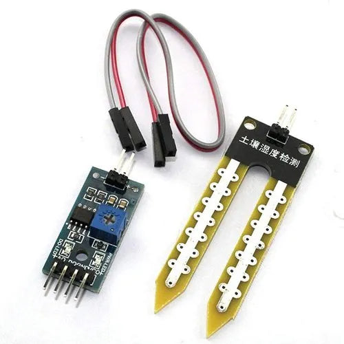 Soil moisture sensor for gardening and smart farming