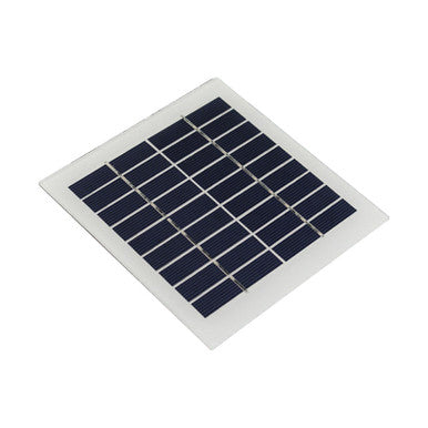 3W 9V polycrystalline solar panel for small electronics, DIY projects, and renewable energy applications