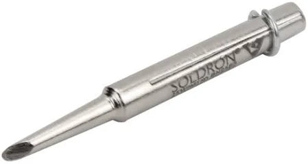 Soldering iron tip for precision soldering tasks