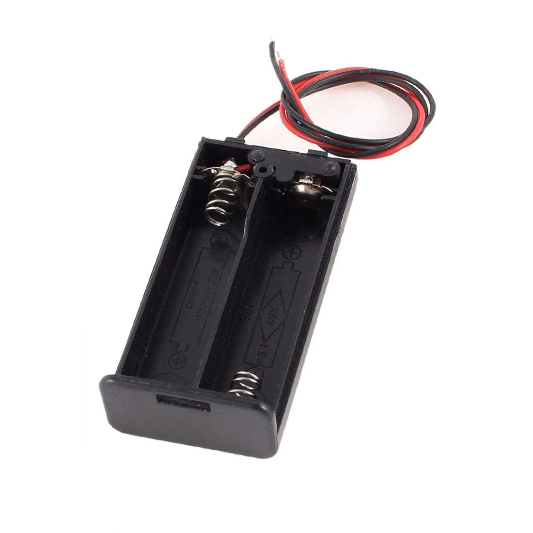 2 x AA battery holder with cover and On/Off Switch