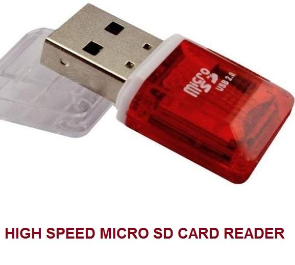 USB memory card reader for MicroSD