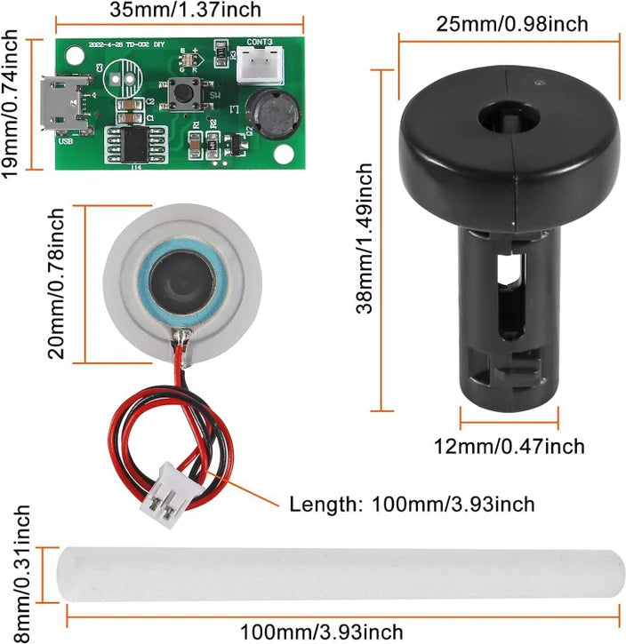 Humidifier/Mist Maker Spray Module 5VDC