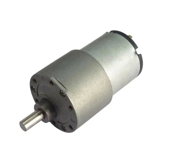 300 RPM 12V side shaft gear motor – high torque DC motor for robotics and DIY automation projects