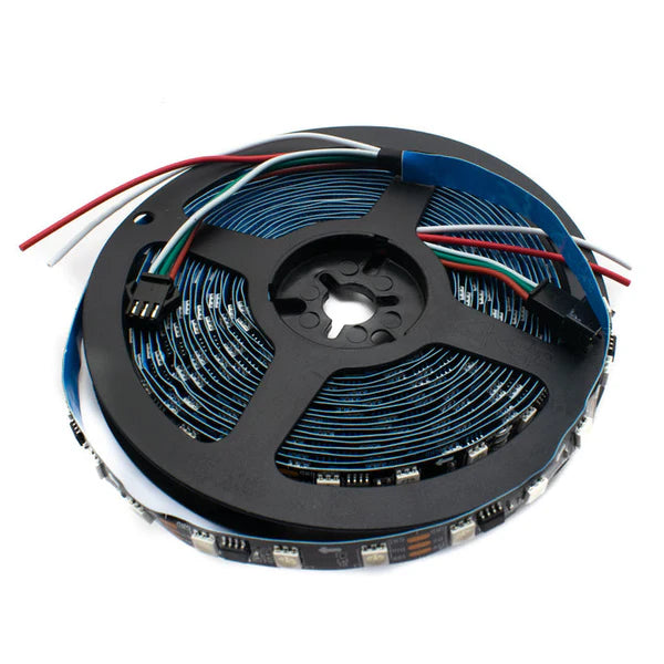 WS2811 RGB addressable LED pixel strip for DIY lighting, Arduino, and programmable projects