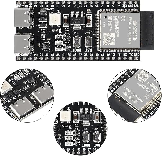 ESP32-S3 DevKit M-1 N16R8 – 16MB Flash, 8MB PSRAM