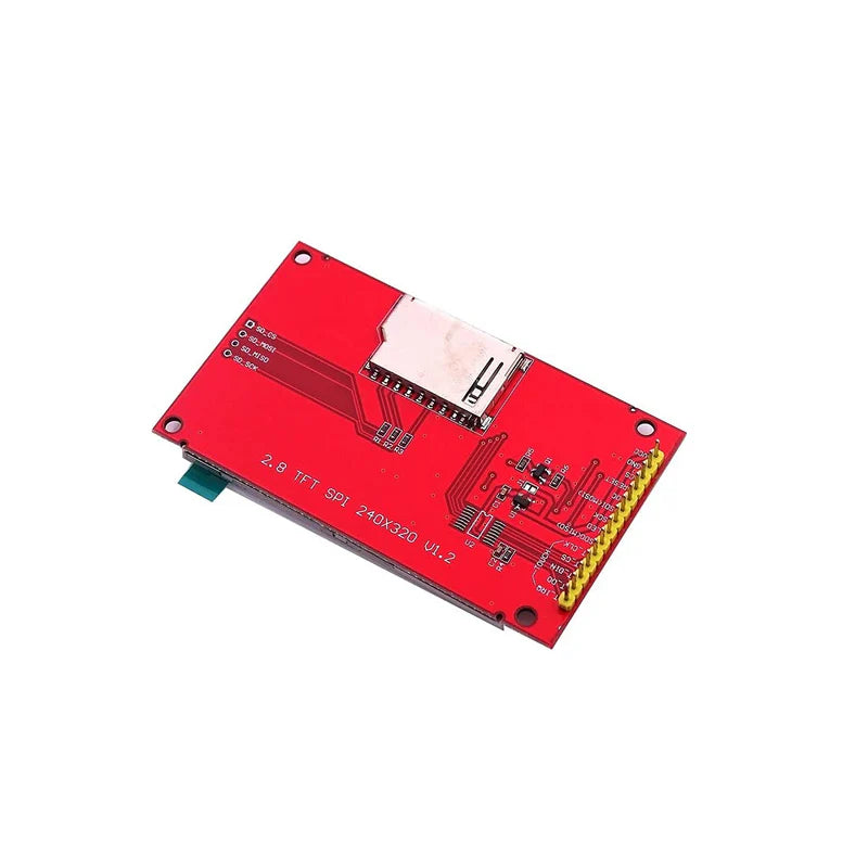 2.8 Inch TFT LCD SPI Display 240×320 for Arduino