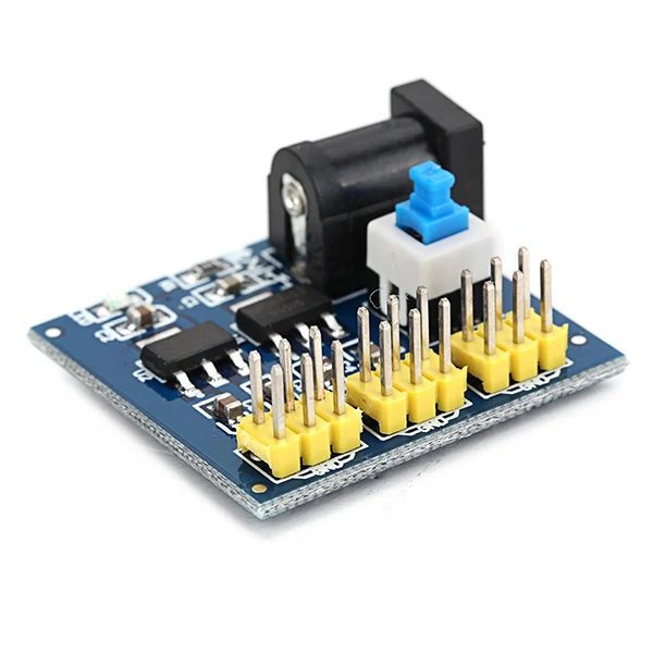 Adjustable DC to DC power module with voltage regulator and potentiometer for Arduino and DIY electronics