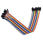 JUMPER WIRE Female-Female (F-F) 20CM – 10PCS