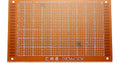 Large solderable dot board for electronics prototyping and permanent circuit building