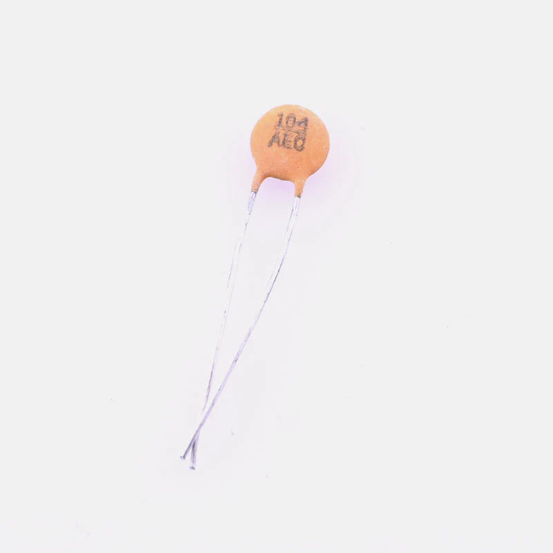 0.1 Micro Farad Capacitor | 0.1µF 100nF Ceramic Capacitor (104)  for Arduino, Electronics & DIY Projects