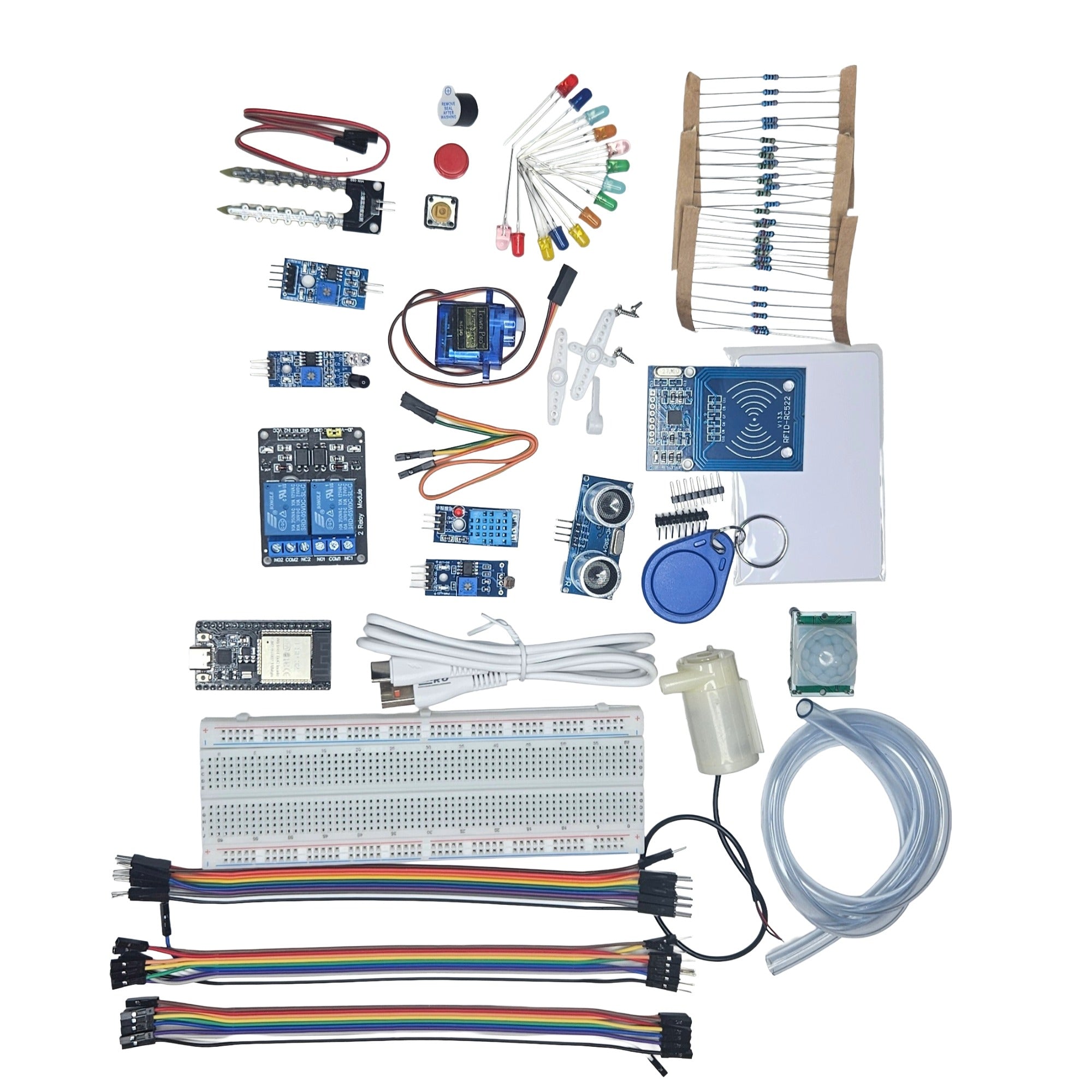 Intermediate ESP32 Starter Kit for IoT, Automation, Sensor Projects, Robotics & Electronics Learning