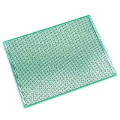 15x20cm Double Sided Green Dot Board PCB Prototype Board | FR4 Universal Perfboard