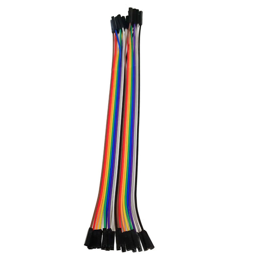 JUMPER WIRE Female-Female (F-F) 20CM – 10PCS