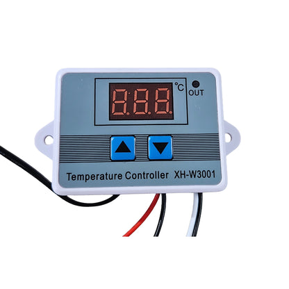XH-W3001 Digital Temperature Controller with Probe – 110V–220V, -50°C to 110°C, 1500W