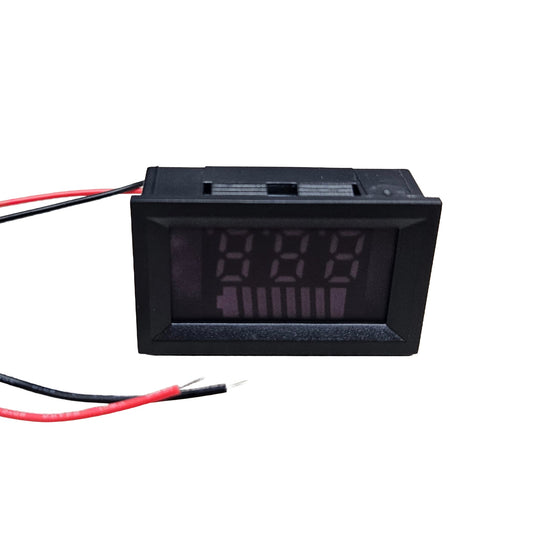 DC Battery Level Meter Indicator Module – Digital Battery Capacity Display with Wire