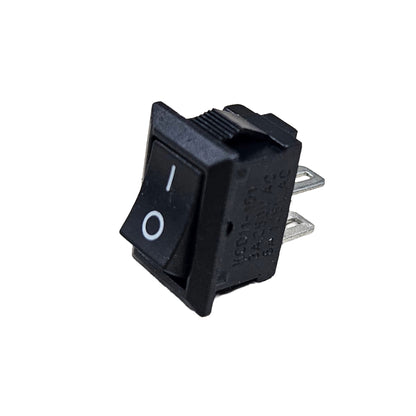 2 Pin Rocker ON/OFF Switch - Mini KCD11-101 – 3A 250V AC / 6A 125V AC Panel Mount Switch