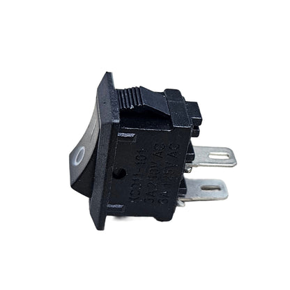 2 Pin Rocker ON/OFF Switch - Mini KCD11-101 – 3A 250V AC / 6A 125V AC Panel Mount Switch