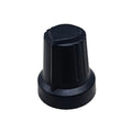 Black Potentiometer Control Knob – Ribbed Rotary Volume and Speed Control Knob