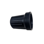 Black Potentiometer Control Knob – Ribbed Rotary Volume and Speed Control Knob