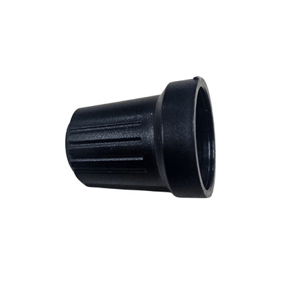 Black Potentiometer Control Knob – Ribbed Rotary Volume and Speed Control Knob