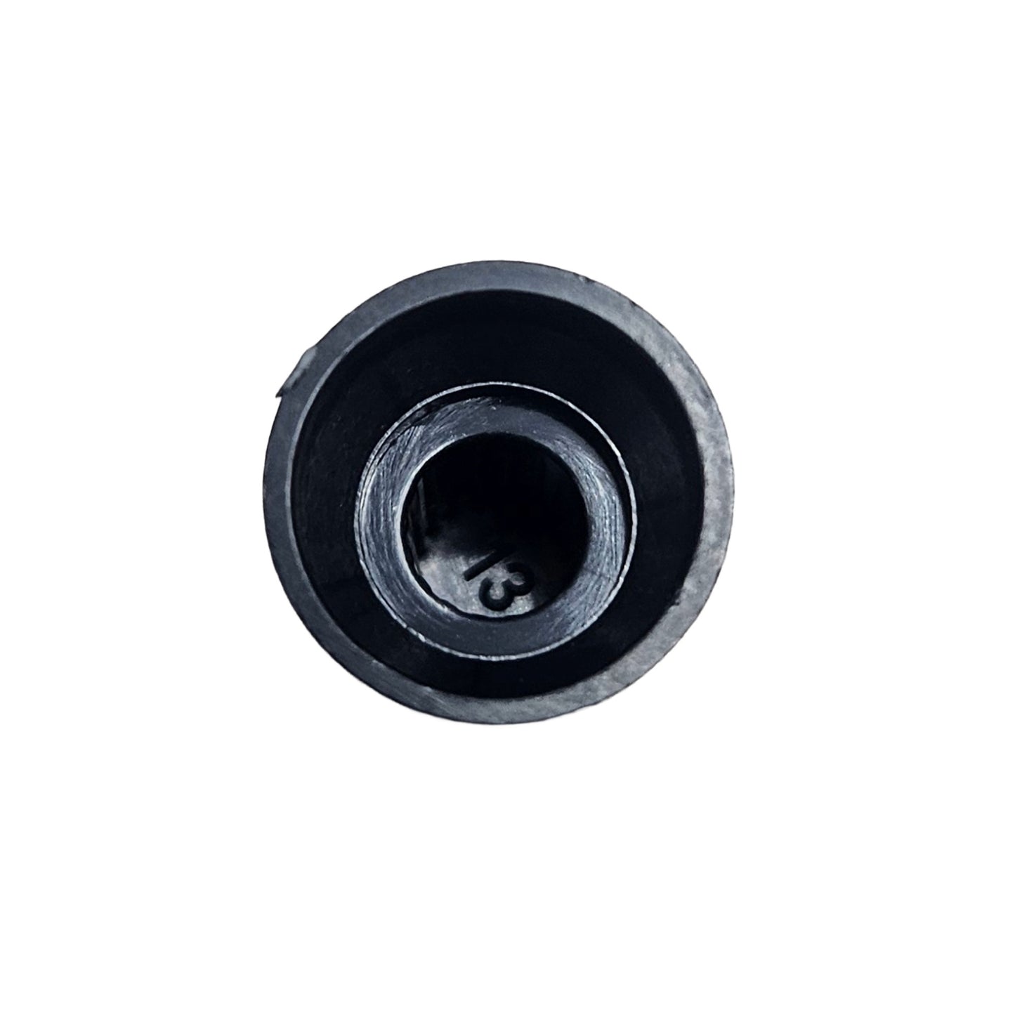 Black Potentiometer Control Knob – Ribbed Rotary Volume and Speed Control Knob