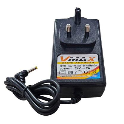 24V 2A AC to DC SMPS Power Adapter with DC Barrel Pin – 48W Power Supply