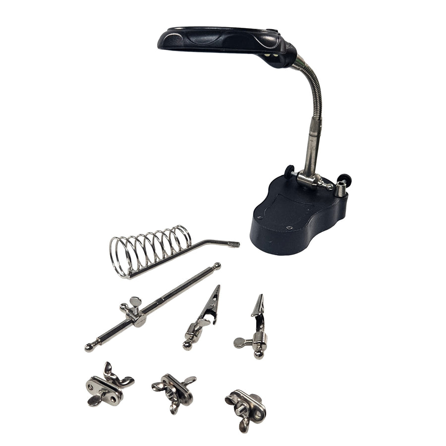 MG16126-A PCB Magnifier and soldering iron stand