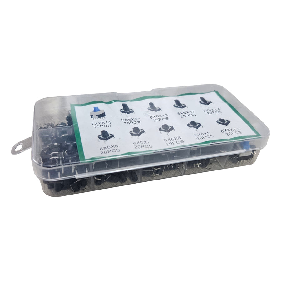 Tactile Push Button Switch  Kit Box | DIY Electronics, Arduino & Raspberry Pi