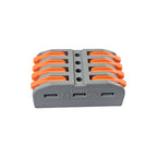 PCT 4 In 4 Out Wire Connector 32A – Quick Lever Terminal Block Electrical Cable Connector