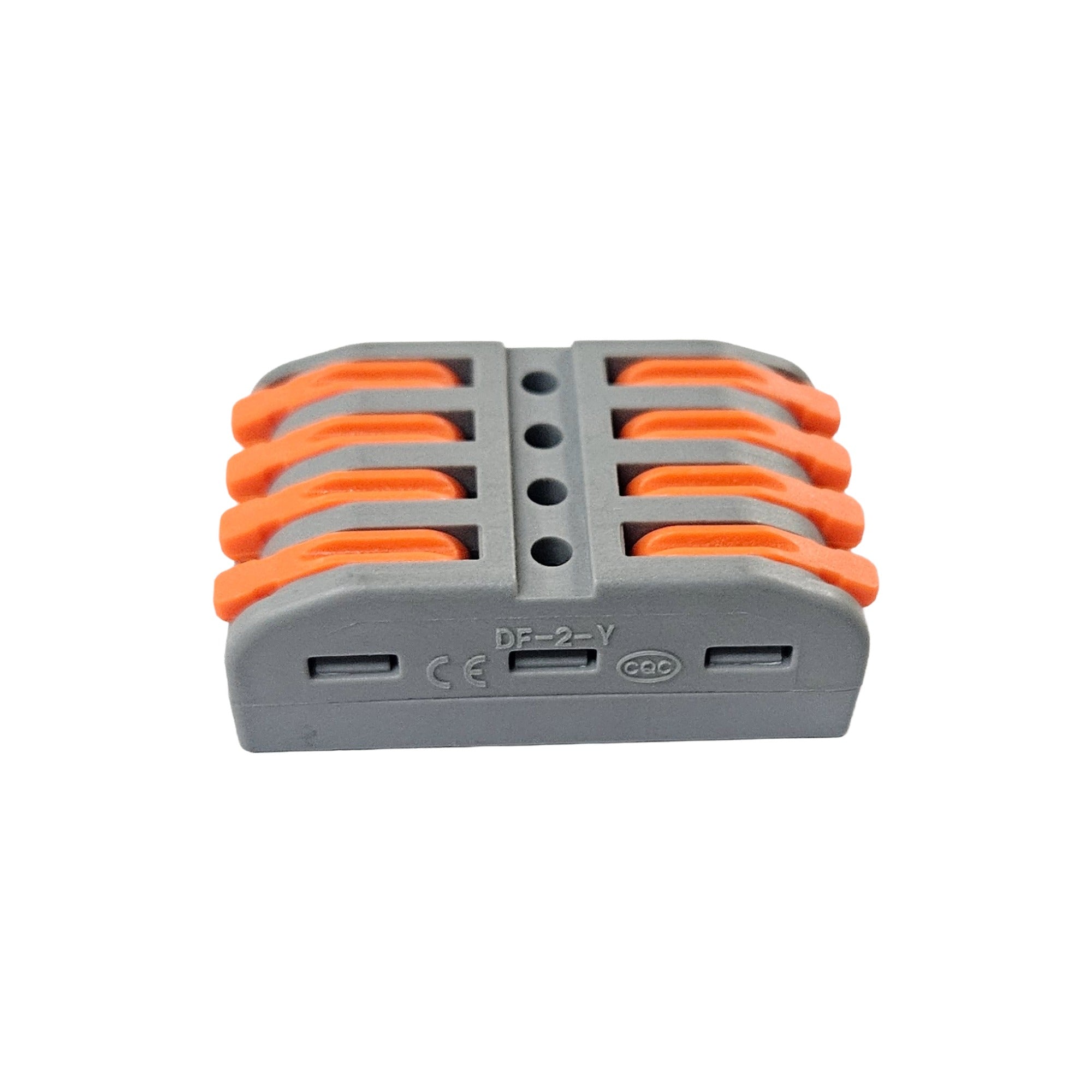 PCT 4 In 4 Out Wire Connector 32A – Quick Lever Terminal Block Electrical Cable Connector