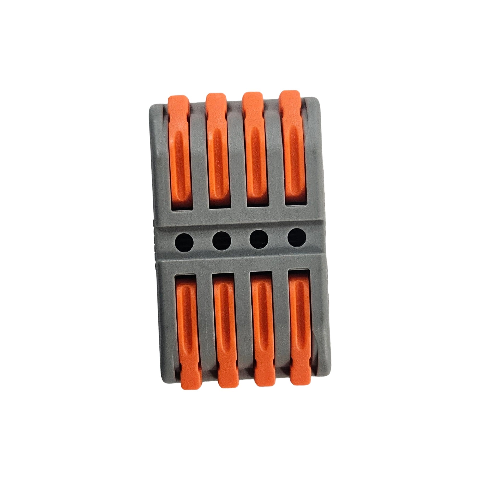 PCT 4 In 4 Out Wire Connector 32A – Quick Lever Terminal Block Electrical Cable Connector
