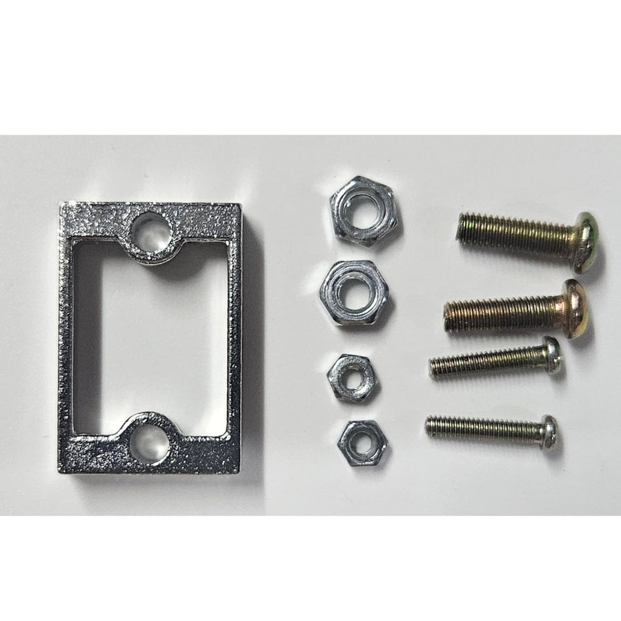 BO Motor Metal Mounting Bracket with Screws & Nuts for BO Gear Motor – Robotics DIY Chassis Fitting Clamp