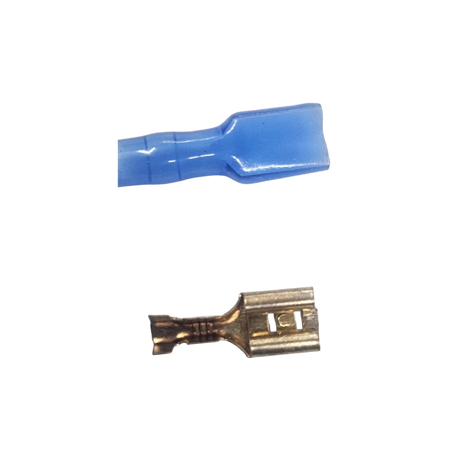 6.3mm Spade Crimp Terminal Cable Connector with Insulating Sleeve