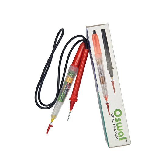 Oswal Fault Finder Electronic Continuity Tester | LED & Buzzer Circuit Tester for Wire, PCB, Cable, Fuse & Electrical Troubleshooting