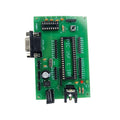 PIC 16F and 18F Microcontroller Development Board with Serial Port and IC Socket