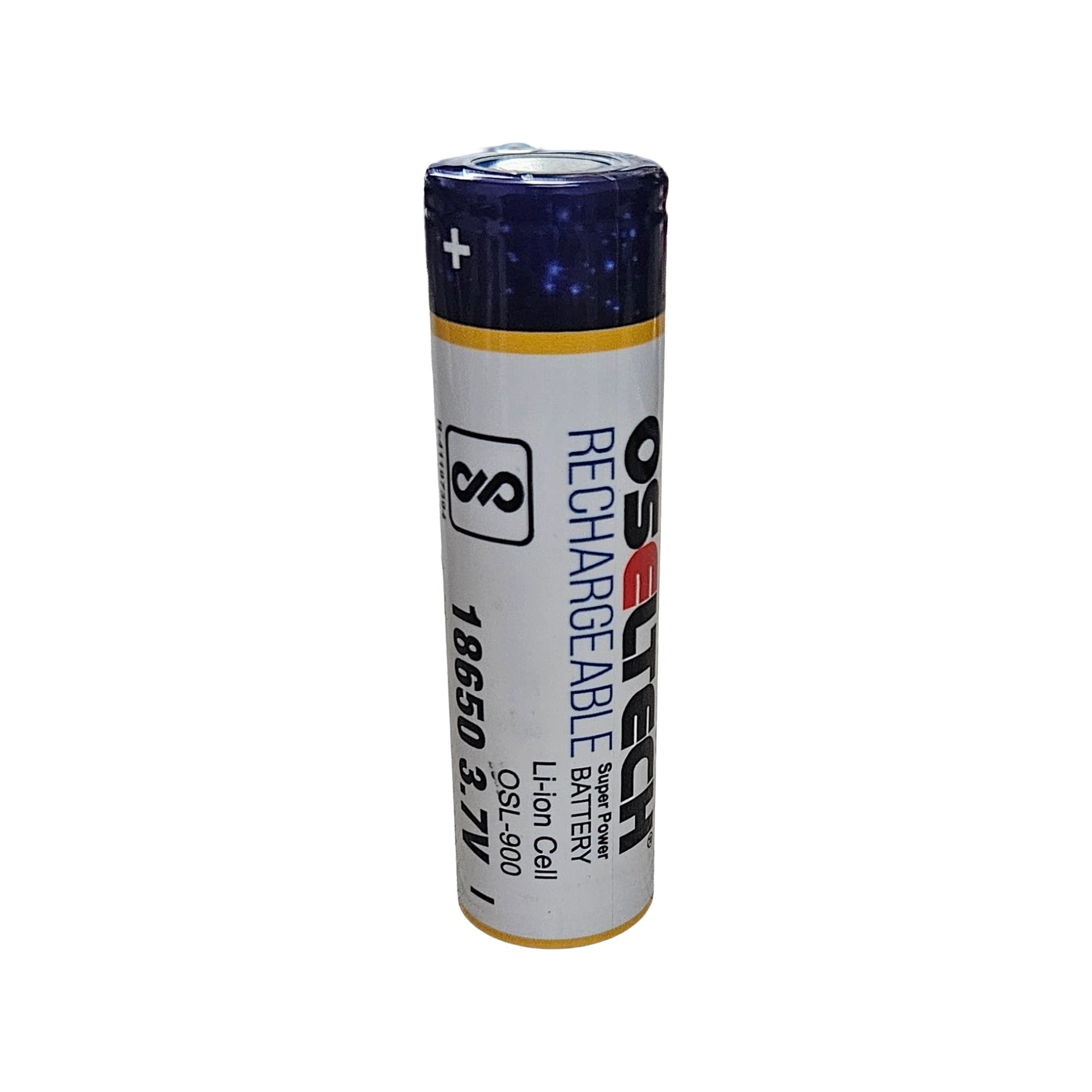 OselTech Rechargeable 18650 Li-Ion Battery 4300mAh 3.7V | High Capacity Lithium-Ion Rechargeable Cell for DIY, Robotics, Flashlights & Power Banks